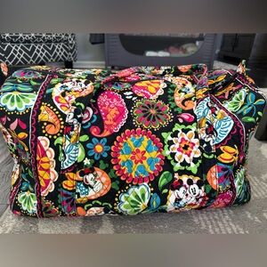 Disney Vera Bradley Large travel duffle bag